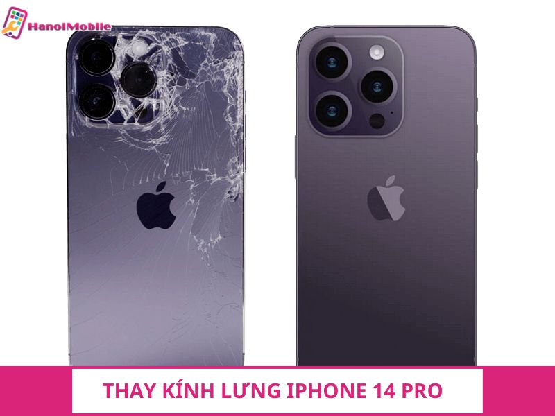 Thay kính lưng iPhone 14 Pro